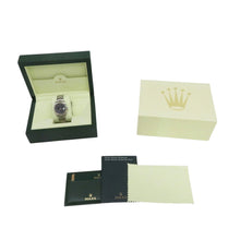 将图像加载到图库查看器中,ROLEX Datejust W34mm Stainless Steel K18WG Black Dial115234