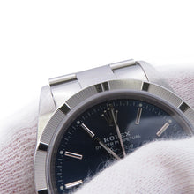 Load image into Gallery viewer, ROLEX Air-King W34mm Stainless Steel Blue Dial14010
