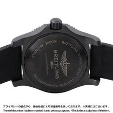 将图像加载到图库查看器中,BREITLING Superocean Automatic Black Steel W46mm Stainless Steel (DLC coating) Rubber Black DialM17368B71B1S2