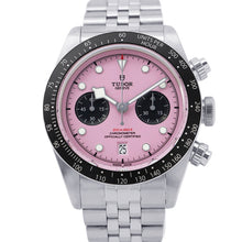 将图像加载到图库查看器中,TUDOR Black Bay Chrono W41mm Stainless Steel Pink DialM79360N-0019