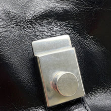 Load image into Gallery viewer, PRADA Hobo Bag Black1BG563 Leather Size Medium