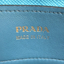Load image into Gallery viewer, PRADA Saffiano Leather Cuir Tote Bag BlueBN2775 Leather