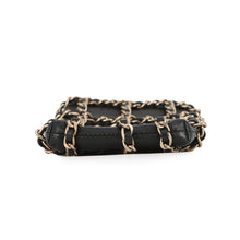 Load image into Gallery viewer, CHANEL Chocolate Bar Chain Shoulder Bag Phone Case BlackAP1161 Lambskin