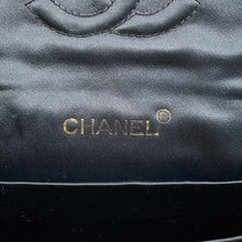 Load image into Gallery viewer, CHANEL Matelasse CC Logo ChainShoulder Bag Black Satin