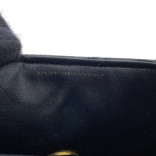 Load image into Gallery viewer, CHANEL Matelasse CC Logo ChainShoulder Bag Black Satin
