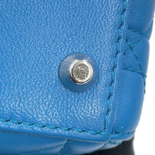 Load image into Gallery viewer, Dior Cannage Lady Dior Blue Leather Size Mini