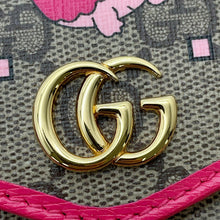 将图像加载到图库查看器中,GUCCI GG Supreme Dragon Shoulder Bag Beige/Pink774371 GG Supreme Leather