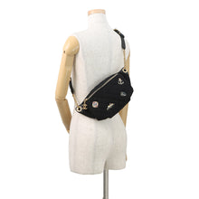 Load image into Gallery viewer, CHANEL Paris Hamburg Crossbody Bag BlackA57869 Wool Lambskin