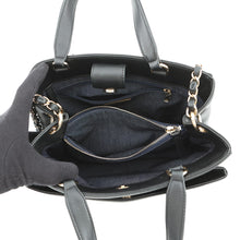 Load image into Gallery viewer, CHANEL CC Logo 2-way Tote Bag BlackAS0326 Leather