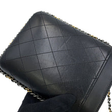 Load image into Gallery viewer, CHANEL Matelasse Chain Phone Case BlackA94471 Lambskin