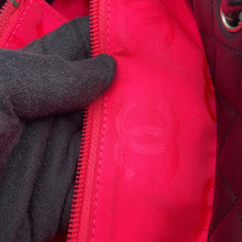 Load image into Gallery viewer, CHANEL Cambon line Tote Bag BlackA25167 Lambskin Size Medium