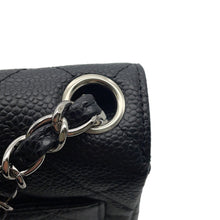 Load image into Gallery viewer, CHANEL Mini Matelasse Chain Shoulder Bag BlackA01115 Caviar Leather Size 17