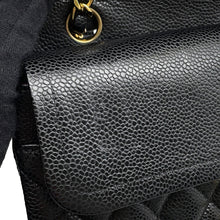 将图像加载到图库查看器中,CHANEL Matelasse Chain Shoulder Bag BlackA01112 Caviar Leather Size 25