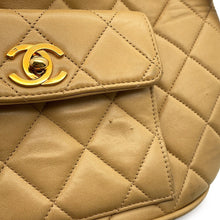 Load image into Gallery viewer, CHANEL Matelasse Backpack BeigeA10177 Lambskin