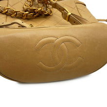 Load image into Gallery viewer, CHANEL Matelasse Backpack BeigeA10177 Lambskin