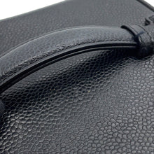 将图像加载到图库查看器中,CHANEL Vertical vanity BlackA01998 Caviar Leather