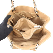 将图像加载到图库查看器中,CHANEL GSTTote Bag BeigeA50995 Caviar Leather