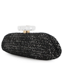 Load image into Gallery viewer, CHANEL Crystal Party Bag Black Tweed