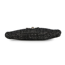 Load image into Gallery viewer, CHANEL Crystal Party Bag Black Tweed