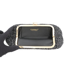 Load image into Gallery viewer, CHANEL Crystal Party Bag Black Tweed