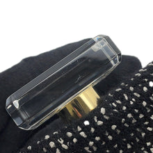 Load image into Gallery viewer, CHANEL Crystal Party Bag Black Tweed