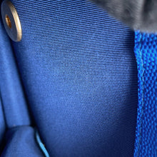 Load image into Gallery viewer, CHANEL Matelasse Chain Crossbody Bag Blue Caviar Leather