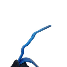 将图像加载到图库查看器中,CHANEL Matelasse Chain Crossbody Bag Blue Caviar Leather