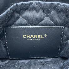 Load image into Gallery viewer, CHANEL CHANEL22 ChainBag BlackAS3980 shiny calf Size Mini
