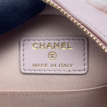 将图像加载到图库查看器中,CHANEL CHANEL19 Round ChainShoulder Bag PinkAP0945 Fur Lambskin