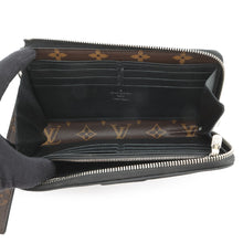 Load image into Gallery viewer, LOUIS VUITTON Zippy Dragonne NoirM69407 Monogram Macassar Canvas