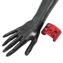 Load image into Gallery viewer, HERMES Coryedosian Bangle Size S Red SunsetAluminium