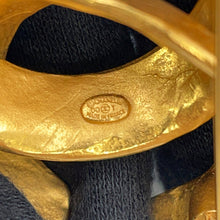 Load image into Gallery viewer, CHANEL CC Logo Brooch Gold Gold Plated