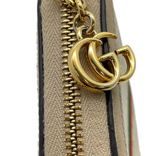 将图像加载到图库查看器中,GUCCI GG Supreme Ophidia Zip-Around Wallet Beige/White523154 GG Supreme/Leather