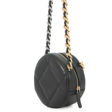 将图像加载到图库查看器中,CHANEL CHANEL19 Round ChainShoulder Bag BlackAP0945 Lambskin