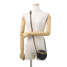 将图像加载到图库查看器中,CHANEL CHANEL19 Round ChainShoulder Bag BlackAP0945 Lambskin