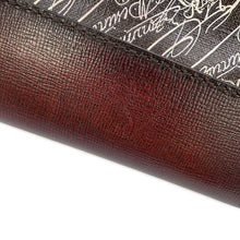 Load image into Gallery viewer, Berluti Musette Toile Marbouf Messenger Bag Brown Leather