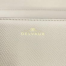 将图像加载到图库查看器中,Delvaux Lango Shoulder Bag GrayAA0596BKN040JDG Leather Size Small