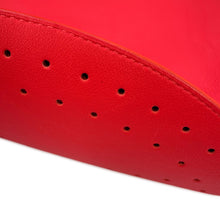 将图像加载到图库查看器中,Delvaux Bread Shoulder Bag Red Leather