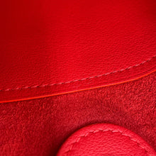 将图像加载到图库查看器中,Delvaux Bread Shoulder Bag Red Leather