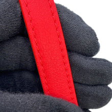 Load image into Gallery viewer, Delvaux Bread Shoulder Bag Red Leather