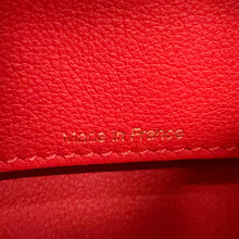 将图像加载到图库查看器中,Delvaux Bread Shoulder Bag Red Leather