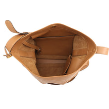 Load image into Gallery viewer, Delvaux Pan Serpique Shoulder Bag Brown Leather
