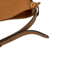 将图像加载到图库查看器中,Delvaux Pan Serpique Shoulder Bag Brown Leather