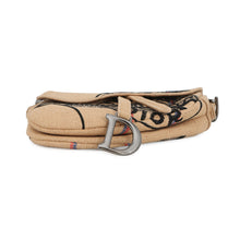 Load image into Gallery viewer, Dior Dior Union Motif Jute Saddle Shoulder Bag BeigeM0446BRUW_M918 Canvas