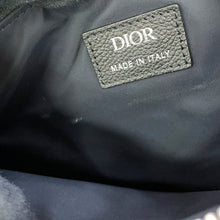 Load image into Gallery viewer, Dior Maxi Canage Saddle Twin Shoulder Bag Black1ADPO306MNE_H00N Calf Leather