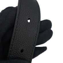 Load image into Gallery viewer, Dior Maxi Canage Saddle Twin Shoulder Bag Black1ADPO306MNE_H00N Calf Leather