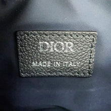 Load image into Gallery viewer, Dior Maxi Canage Saddle Twin Shoulder Bag Black1ADPO306MNE_H00N Calf Leather