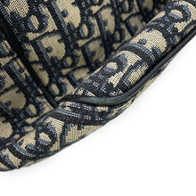 将图像加载到图库查看器中,Dior Oblique Saddle Tote Bag Navy/Beige1ADSH176YKS_05EU Canvas Leather