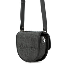 Load image into Gallery viewer, Dior Gallop Shoulder Bag Gray1ADPO033DOV Patent Leather Size Mini