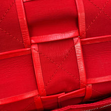 Load image into Gallery viewer, Bottega Veneta Maxi INTRECCIATO Shoulder Bag Red Leather
